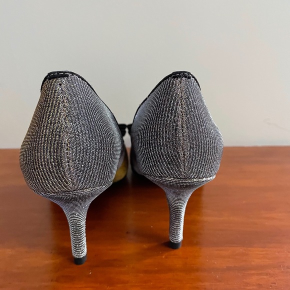 Glitter pumps with bow - Picture 3 of 4